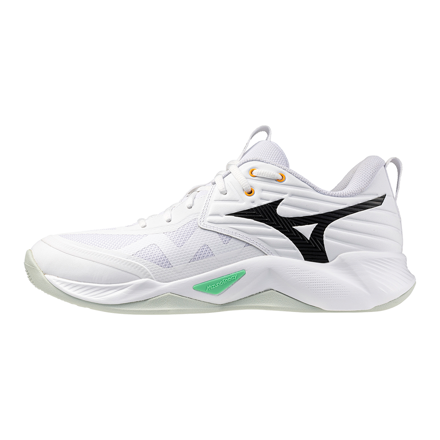 Mizuno WAVE MOMENTUM PRO White/Black/Frozen Emerald